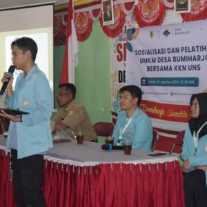 Mahasiswa KKN 288 UNS Desa Bumiharjo Sosialisasikan Kemasan Baru Produk 'Selar': Langkah Strategis Perkuat UMKM Lokal