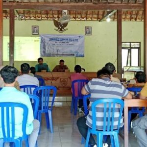 KKN Kelompok 182 UNS Bersama BPBD Sragen Bantu Pemerintah Desa Taraman Dalam Membentuk Forum Pengurangan Risiko Bencana (FPRB)