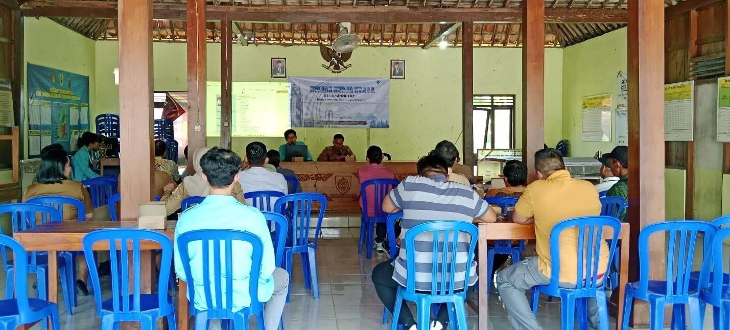 KKN Kelompok 182 UNS Bersama BPBD Sragen Bantu Pemerintah Desa Taraman Dalam Membentuk Forum Pengurangan Risiko Bencana (FPRB)